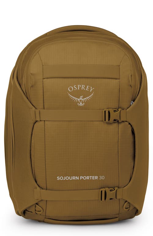 Sojourn Porter 30-Liter Recycled Nylon Travel Pack in Brindle Brown