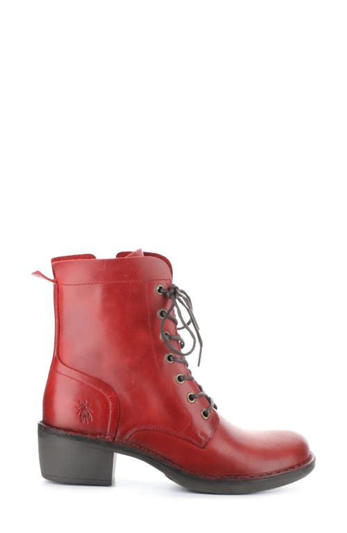 FLY LONDON FLY LONDON MILU LACE-UP LEATHER BOOT