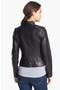 GUESS Shoulder Trim Quilted Leather Jacket (Nordstrom Exclusive