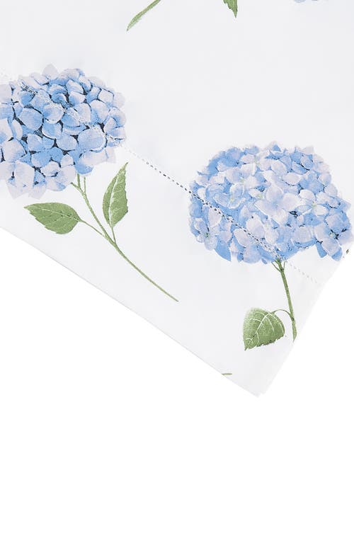 Melange Home Hydrangea 400 Thread Count Cotton Sheet Set In Blue
