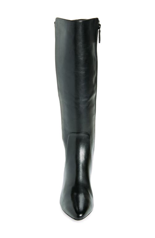 Cole Haan Hampshire Waterproof Riding Boot In Black Leather