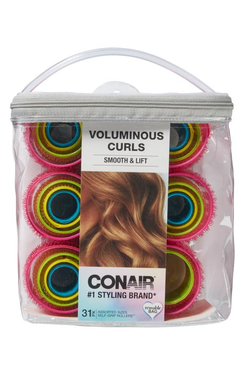 Voluminous Curls 31-Pack Self-Grip Rollers