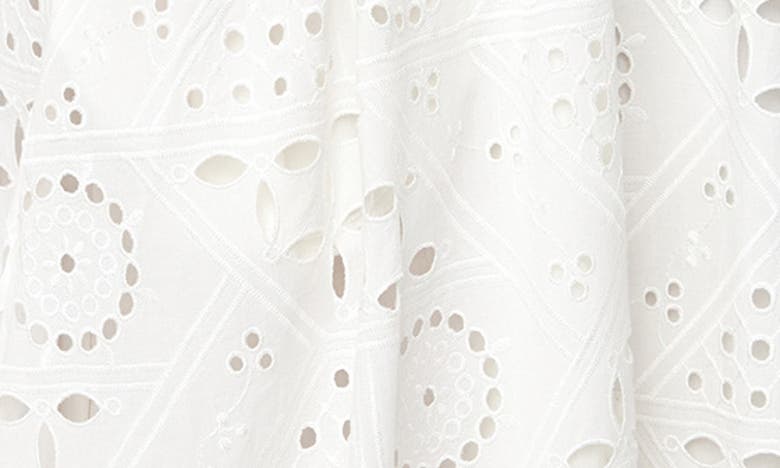 ENGLISH FACTORY ENGLISH FACTORY BRODERIE ANGLAISE COTTON SUNDRESS