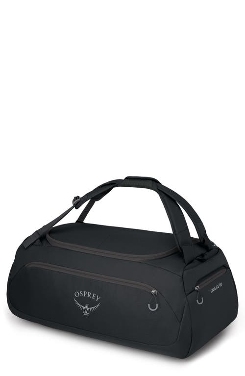 Shop Osprey Daylite 60l Duffle Bag In Black