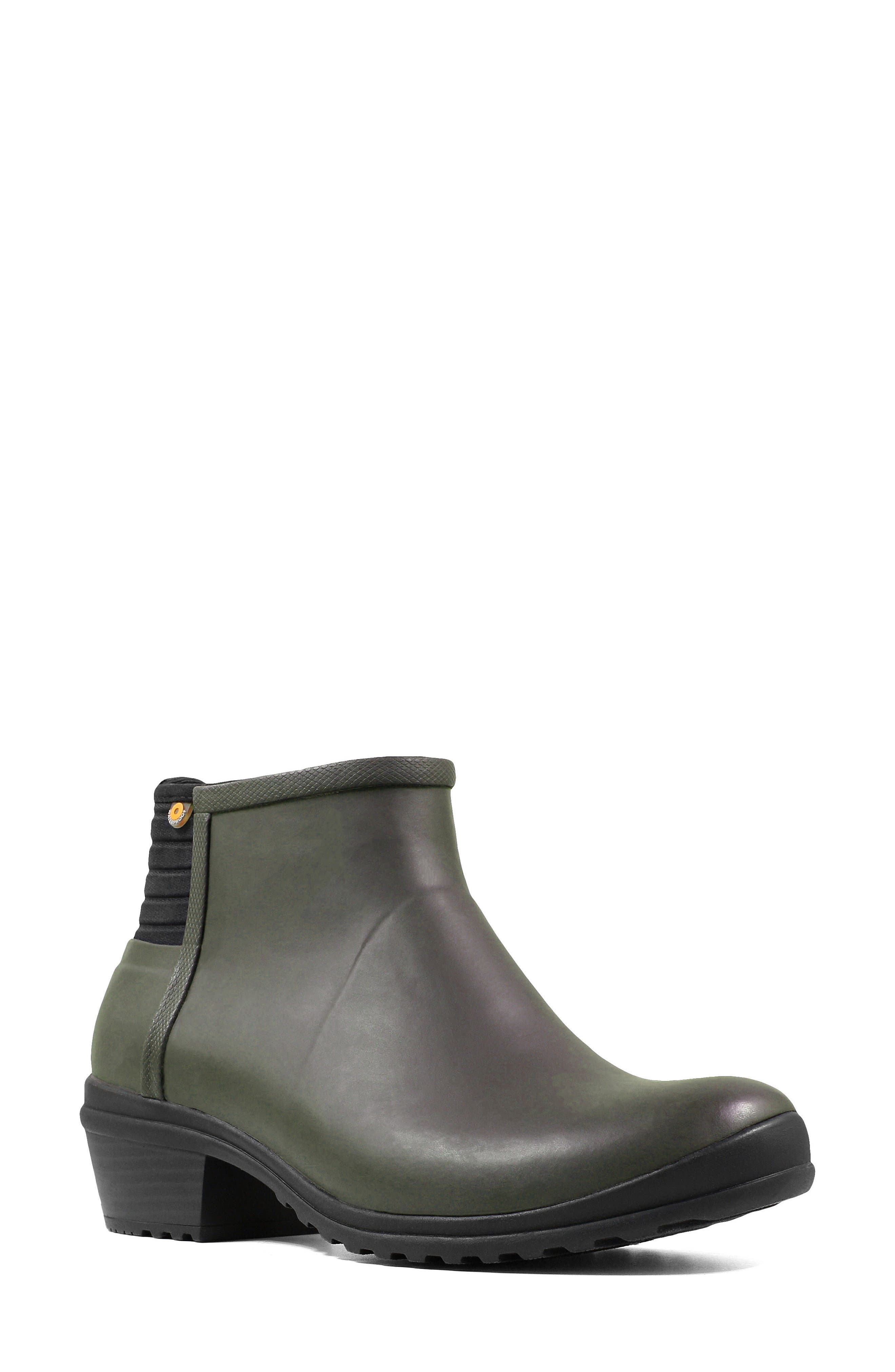 green comfort boots