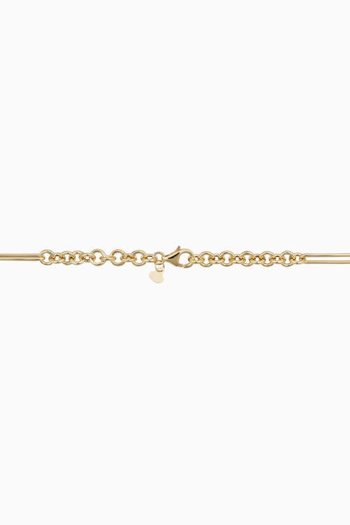 Oradina 14k Gold Bold Venetian Necklace In Yellow Gold
