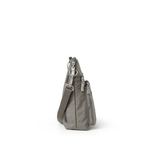 Baggallini Modern Large Pocket Crossbody Bag In Sterling Shimmer
