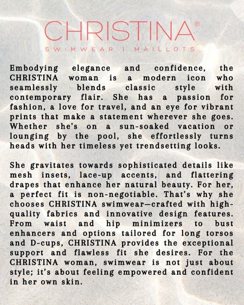 Christina Essentials Bottom Semi-high Waist In Black