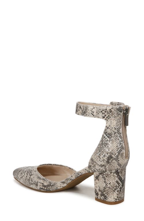 Shop Lifestride Admire Ankle Strap Pump In Taupe Multi