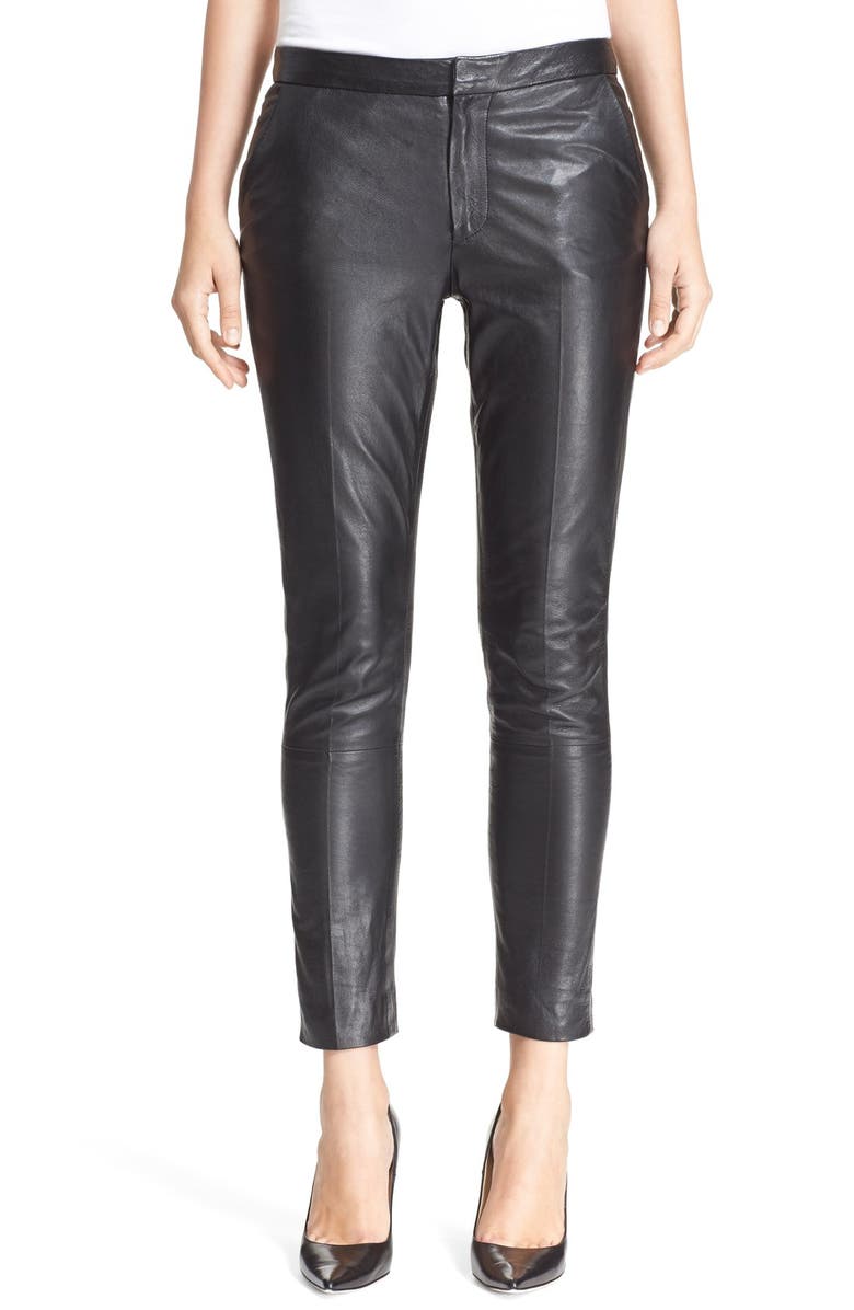 RED Valentino Leather Trousers | Nordstrom