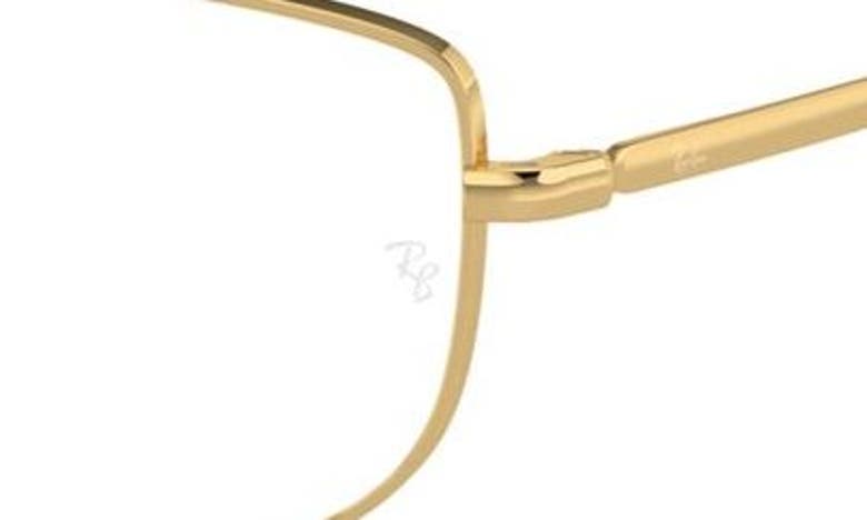 Shop Ray Ban Ray-ban 59mm Polarized Oval Sunglasses In Gold