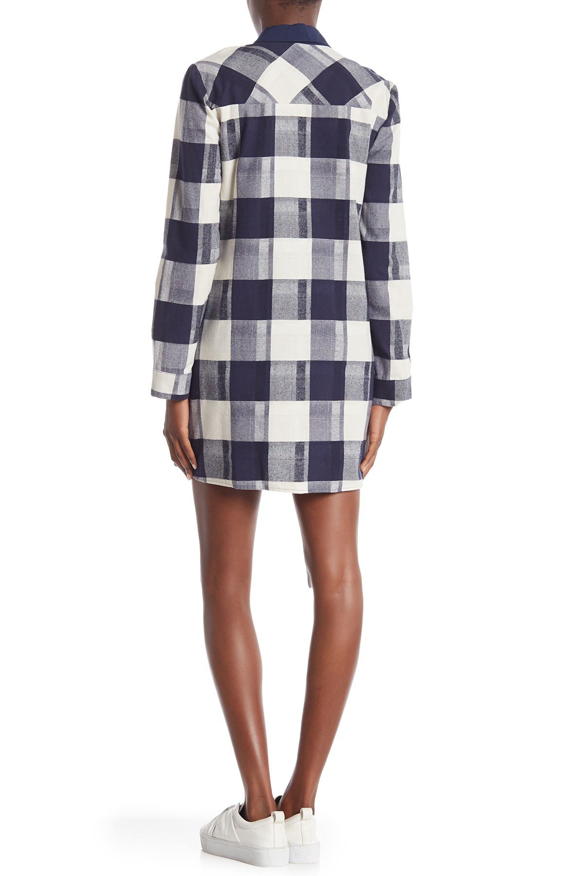bcbgeneration plaid dress