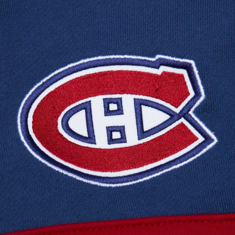 Shop Mitchell & Ness Navy Montreal Canadiens Head Coach Pullover Hoodie