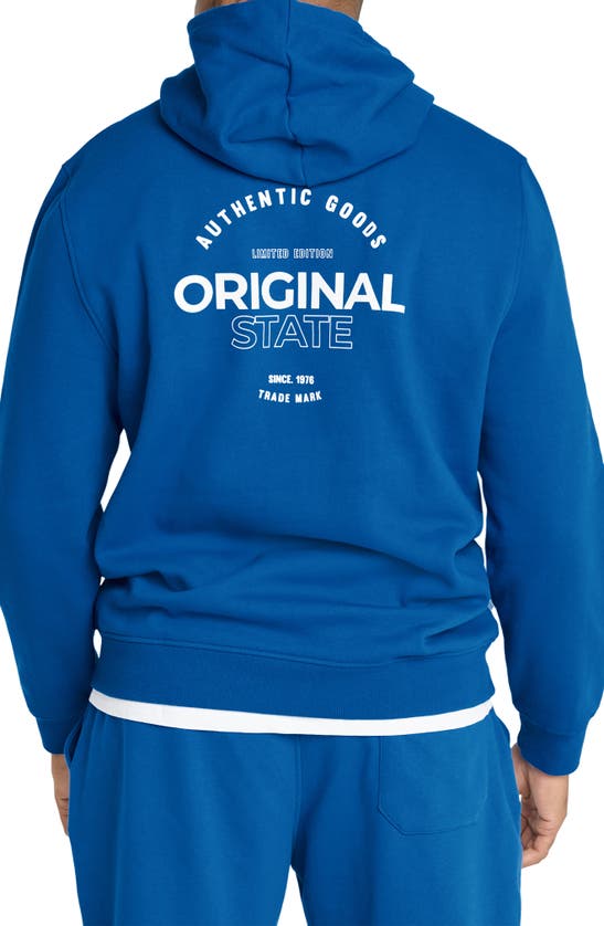 Shop Johnny Bigg Original State Pullover Hoodie In Santorini