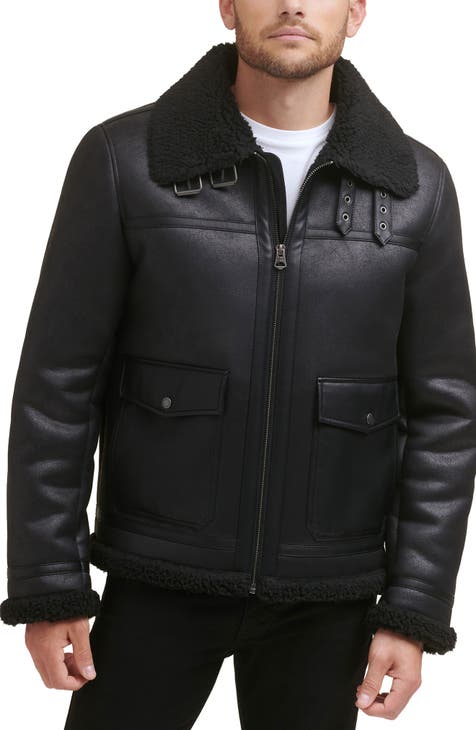 Men's Faux Fur Moto Jackets | Nordstrom