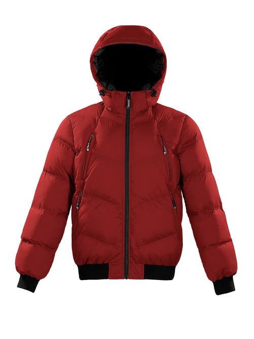 Triple F.a.t. Goose Down Puffer In Red