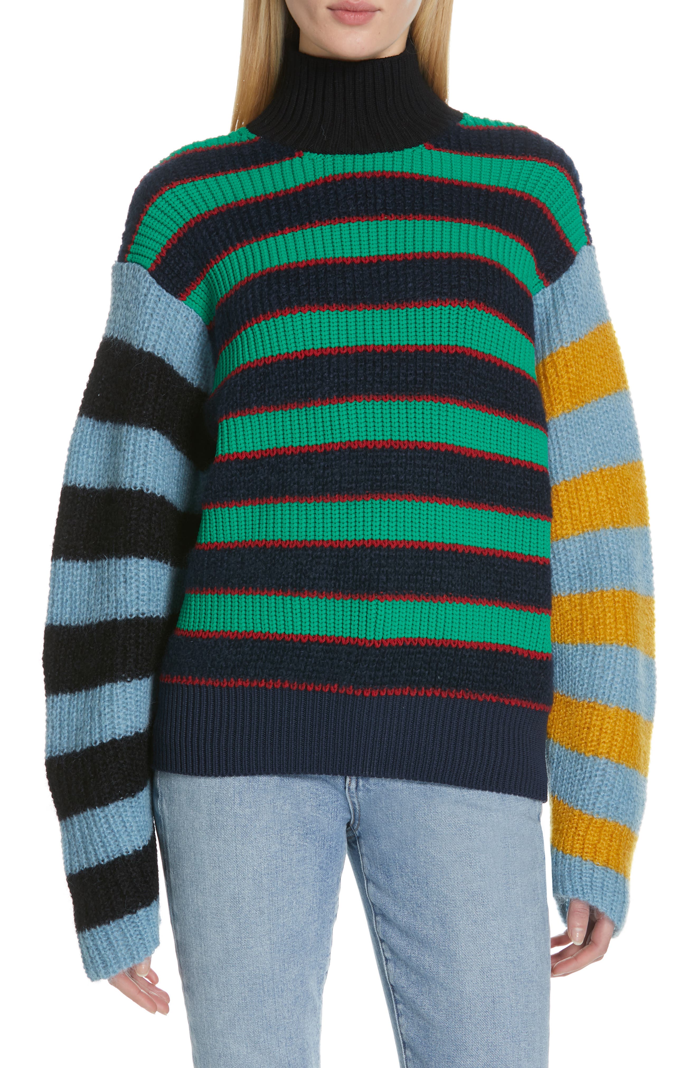 kenzo colorblock sweater
