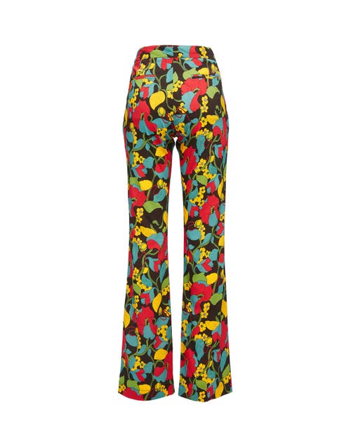 La Doublej Saturday Night Pants Vines Brown In Vines Brown