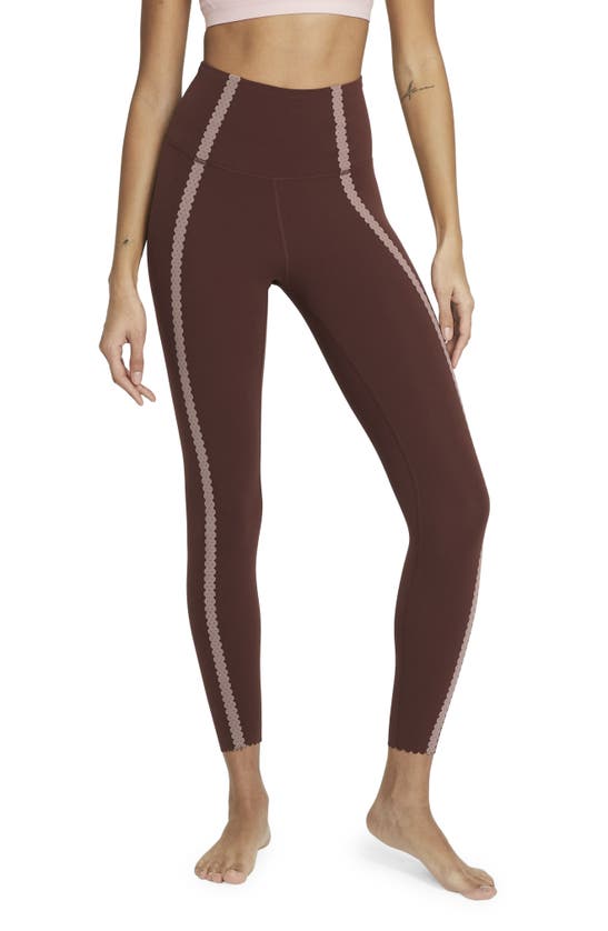 NIKE YOGA LUXE EYELET DRI-FIT 7/8 LEGGINGS,DA1061