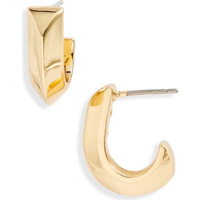 Kate Spade New York Raise The Bar Huggie Hoop Earrings