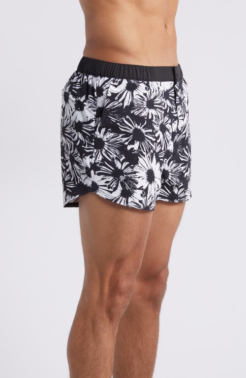 Shop Chubbies The Resort Swim Trunks In Black - Pattern Base