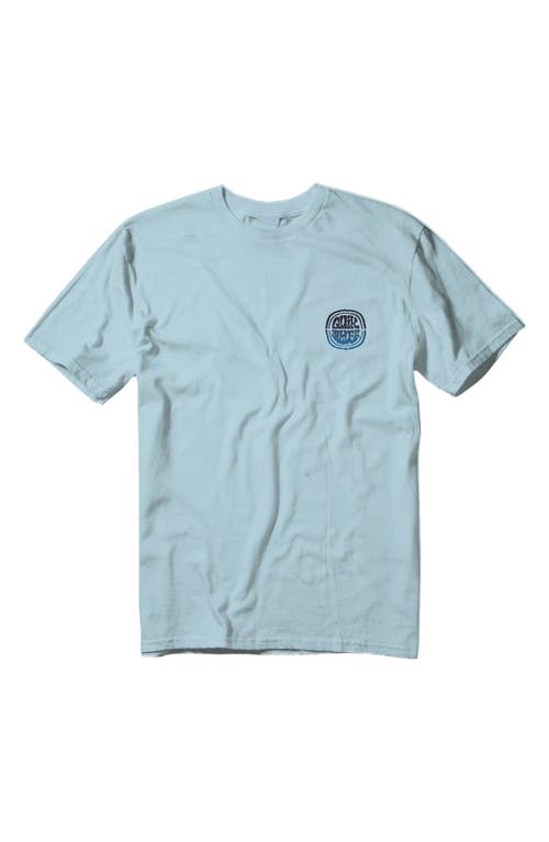 Quiksilver Kids' Good to Sea Cotton Graphic Tee in Iced Aqua