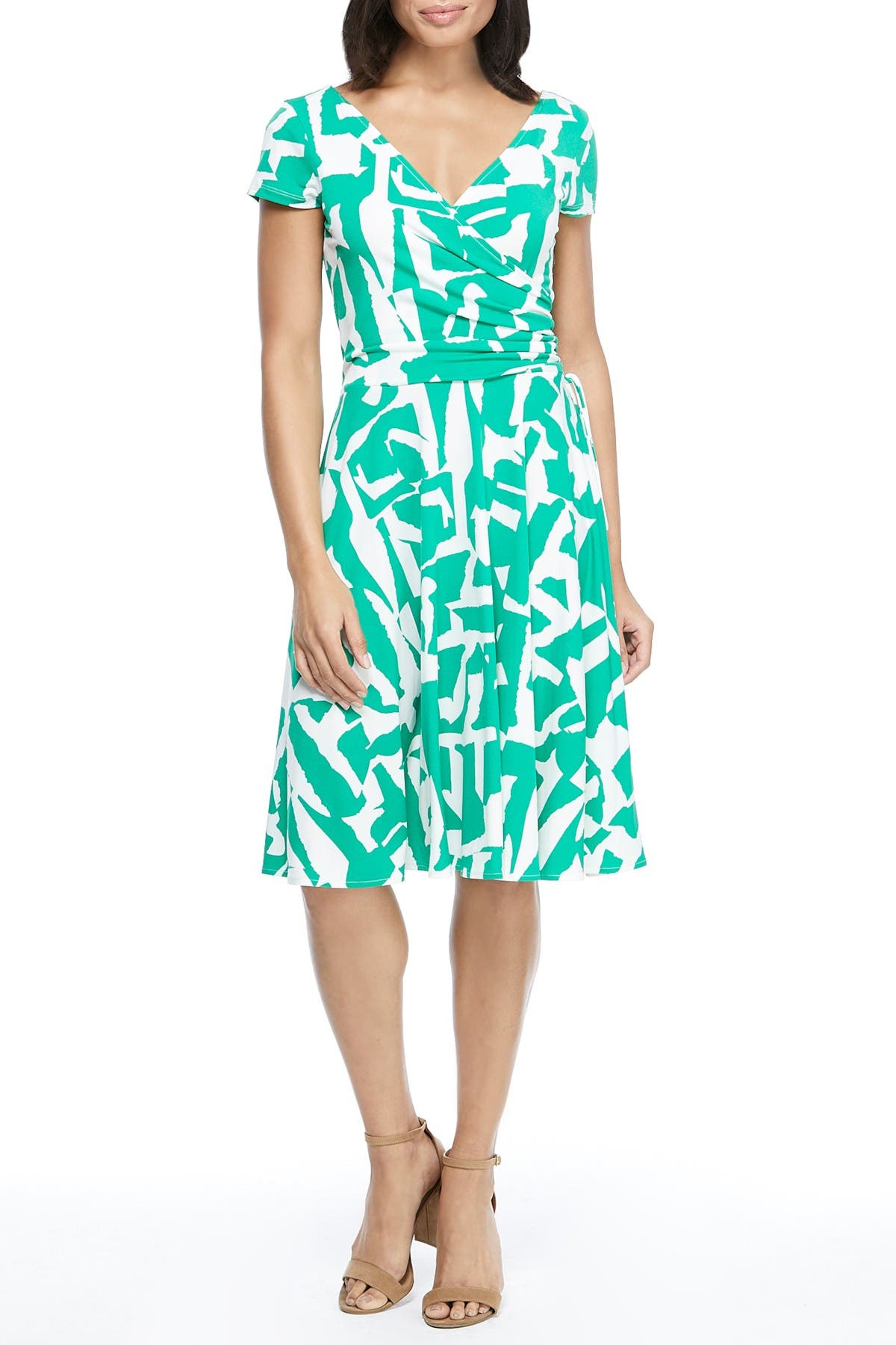 maggy london green dress