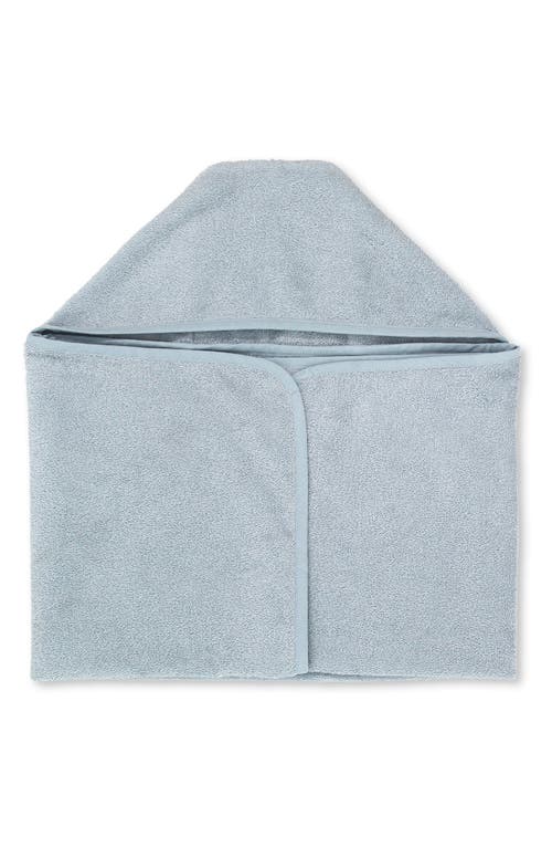 Mori Hooded Towel In Bluebird