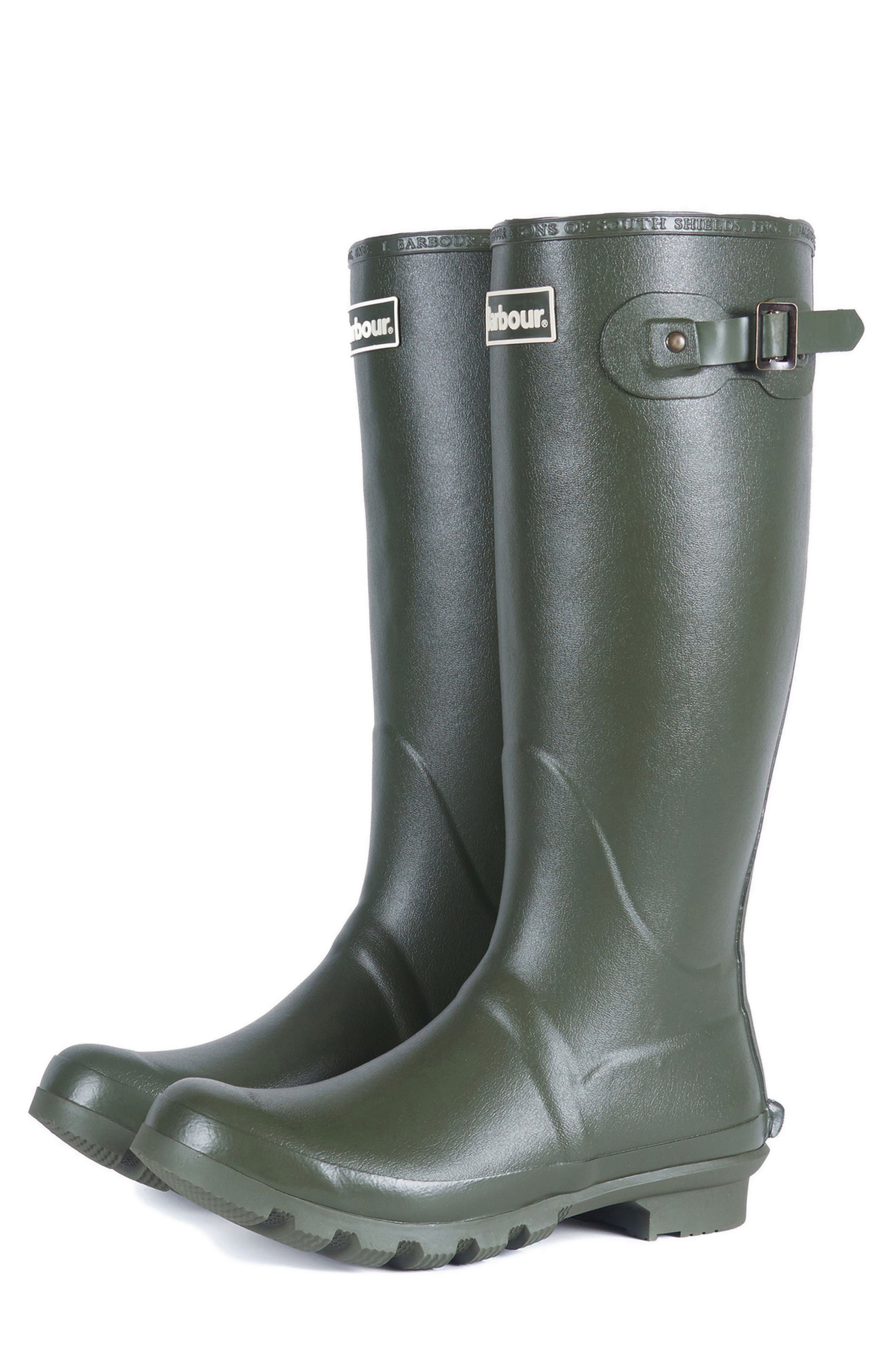 barbour mens rain boots