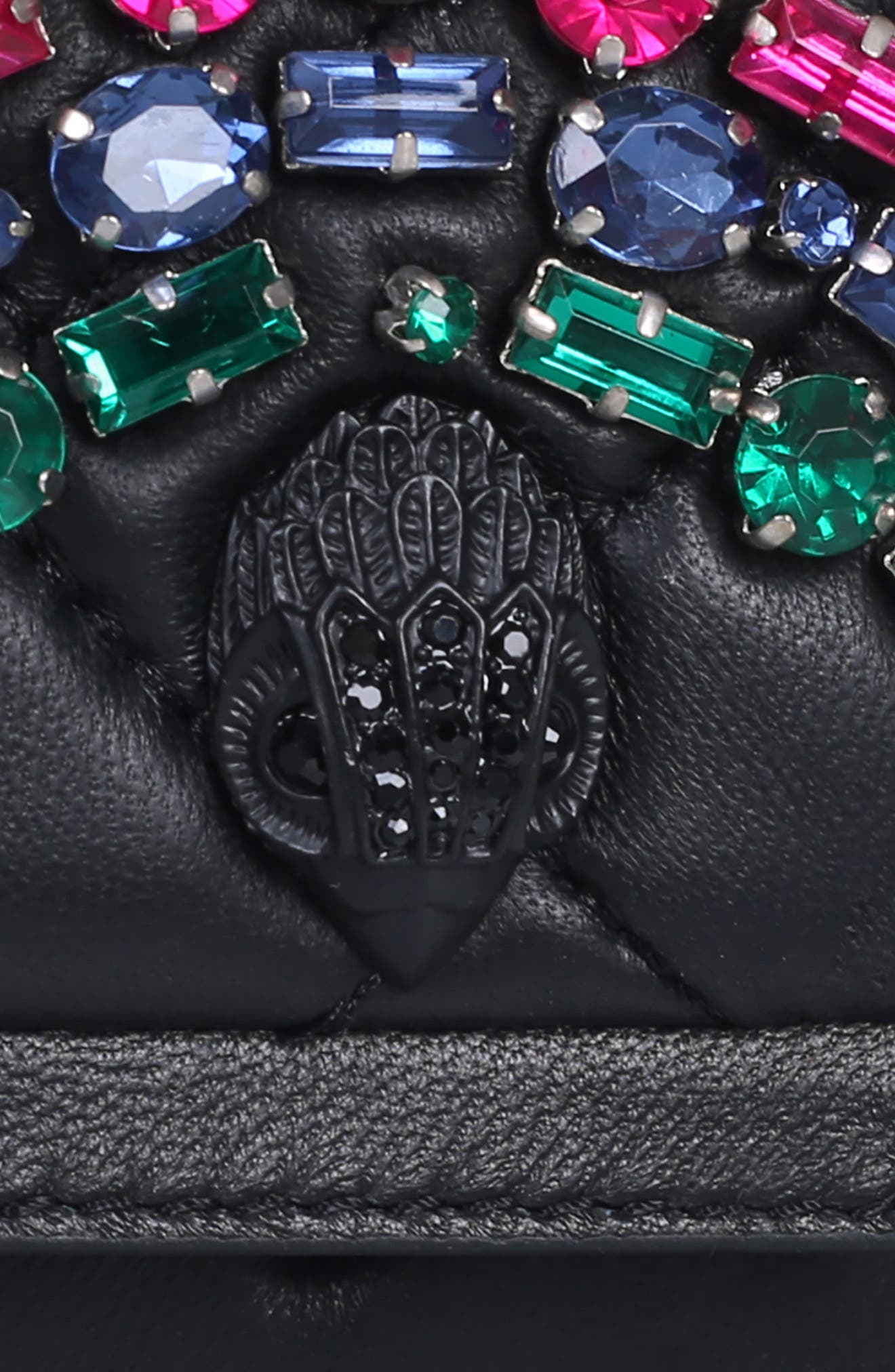 rainbow shop mini kensington velvet bag