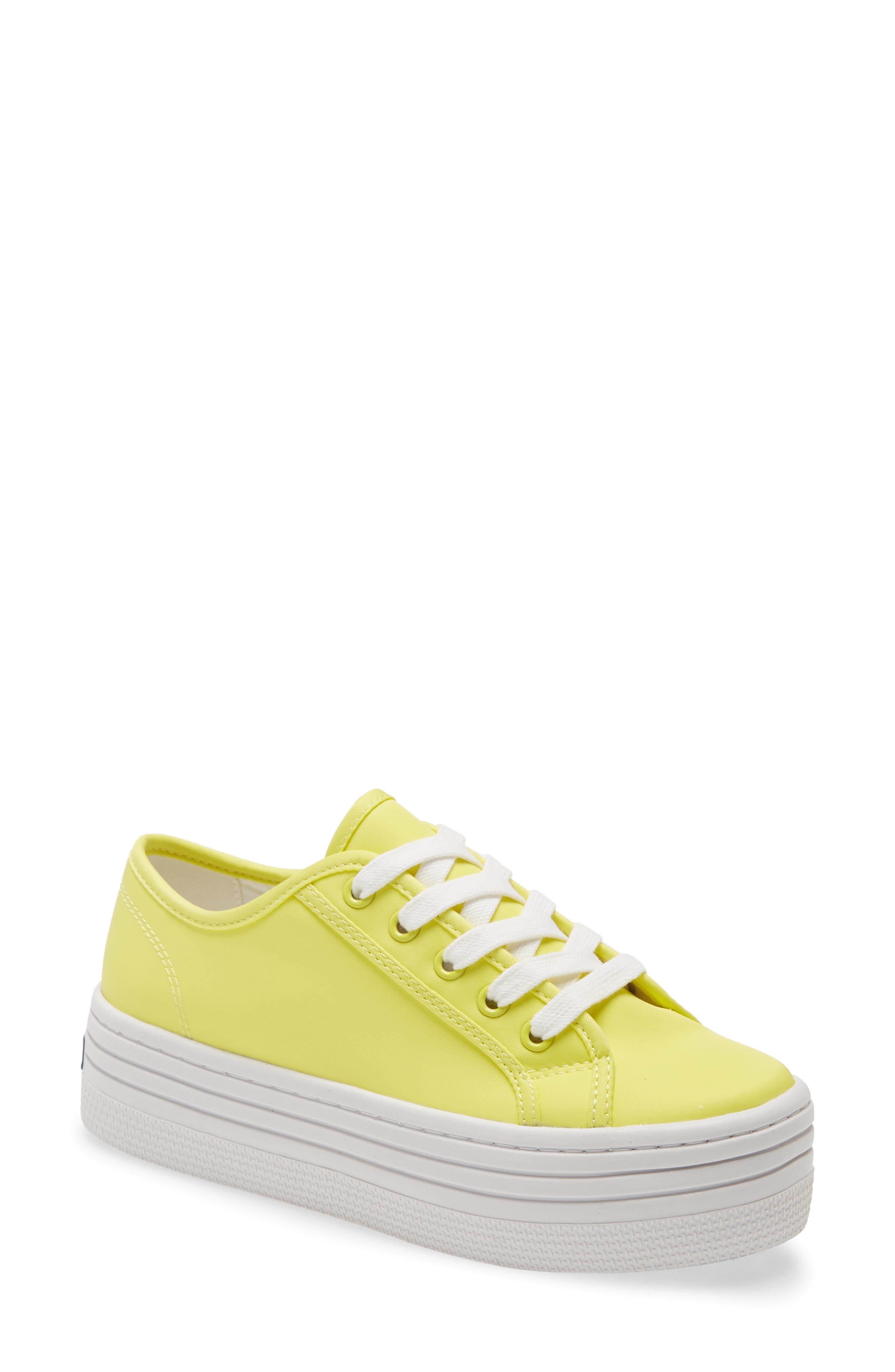 ladies yellow sneakers