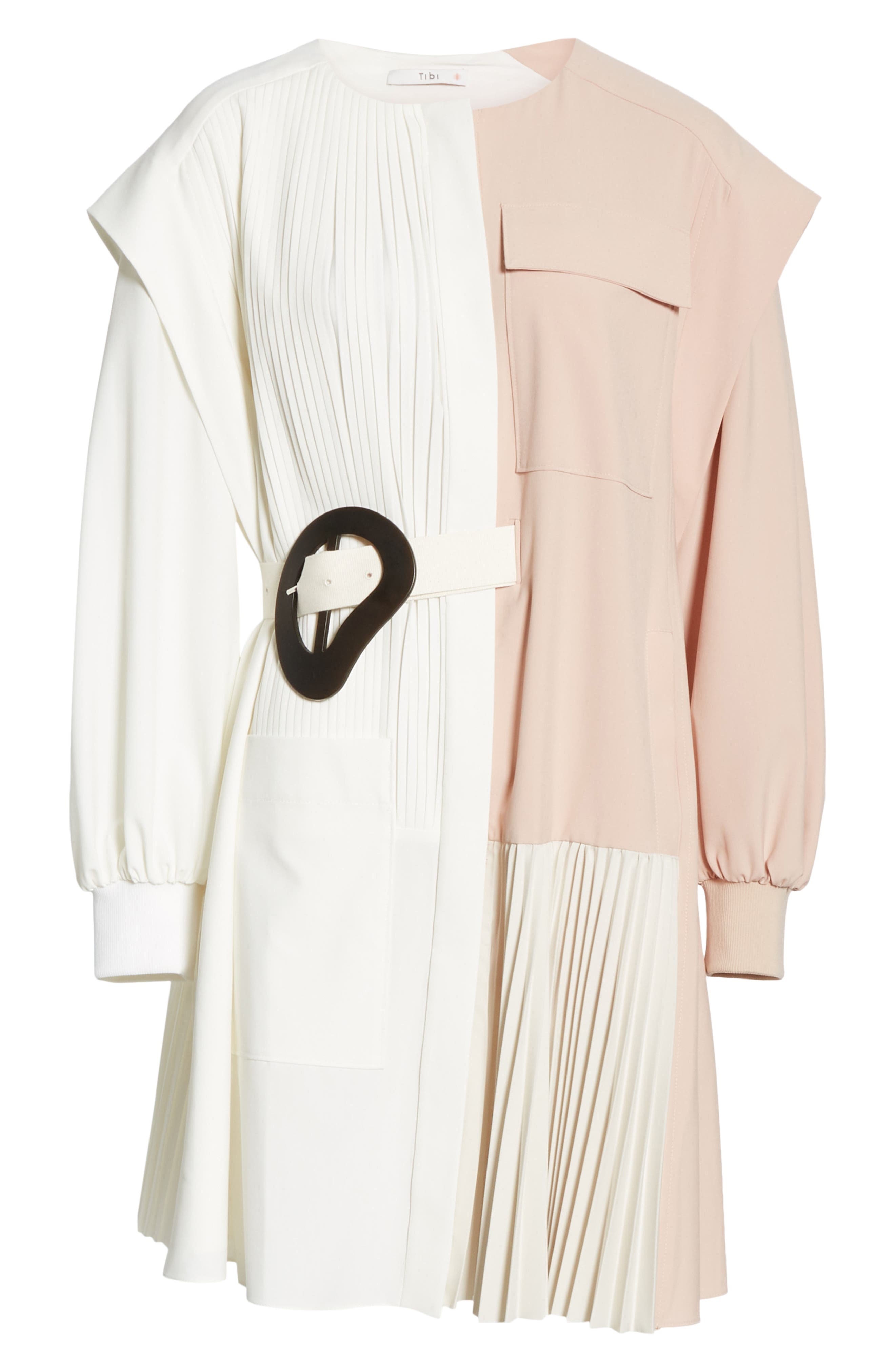 Tibi Edith Pleated Dress Nordstrom