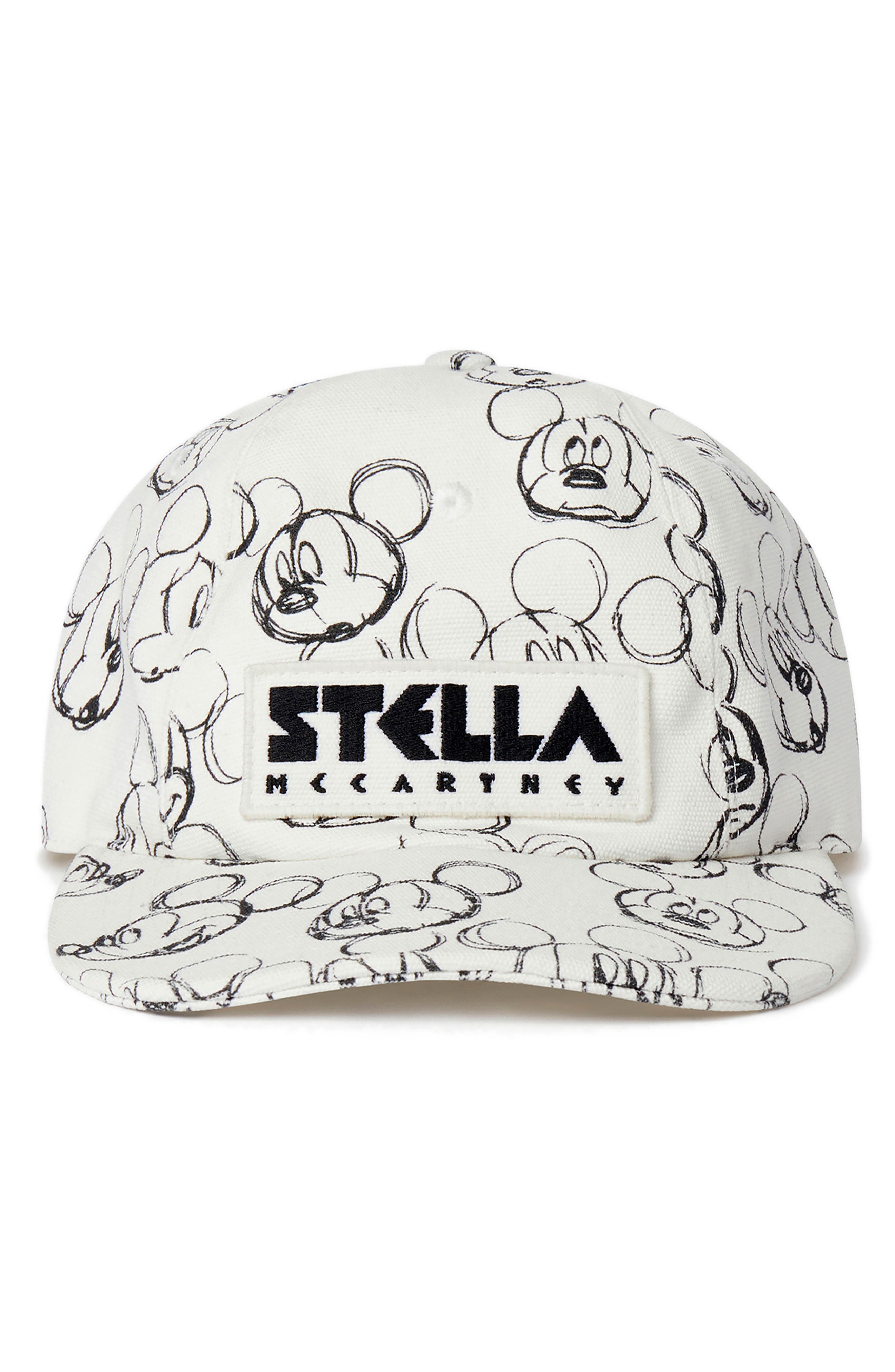 x Disney Mickey Logo Baseball Cap 