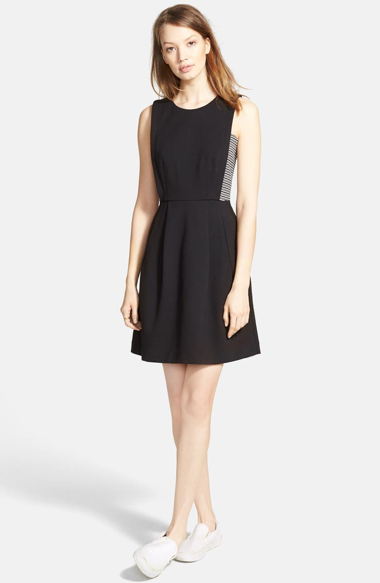 Madewell 'Abroad' Inset Fit & Flare Dress | Nordstrom