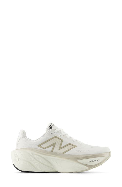Shop New Balance Fresh Foam X More V5 Running Shoe In White/sea Salt