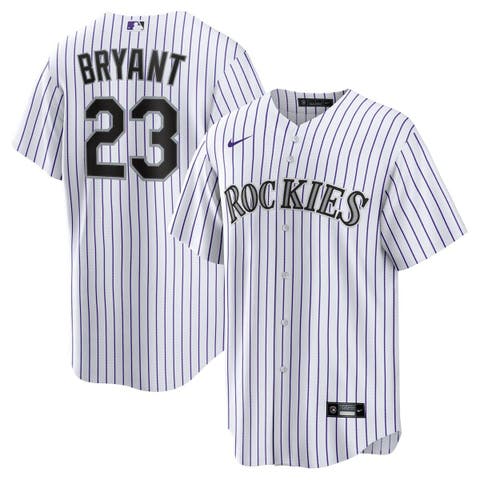 Youth Nike Kris Bryant Black Colorado Rockies Player Name & Number T-Shirt