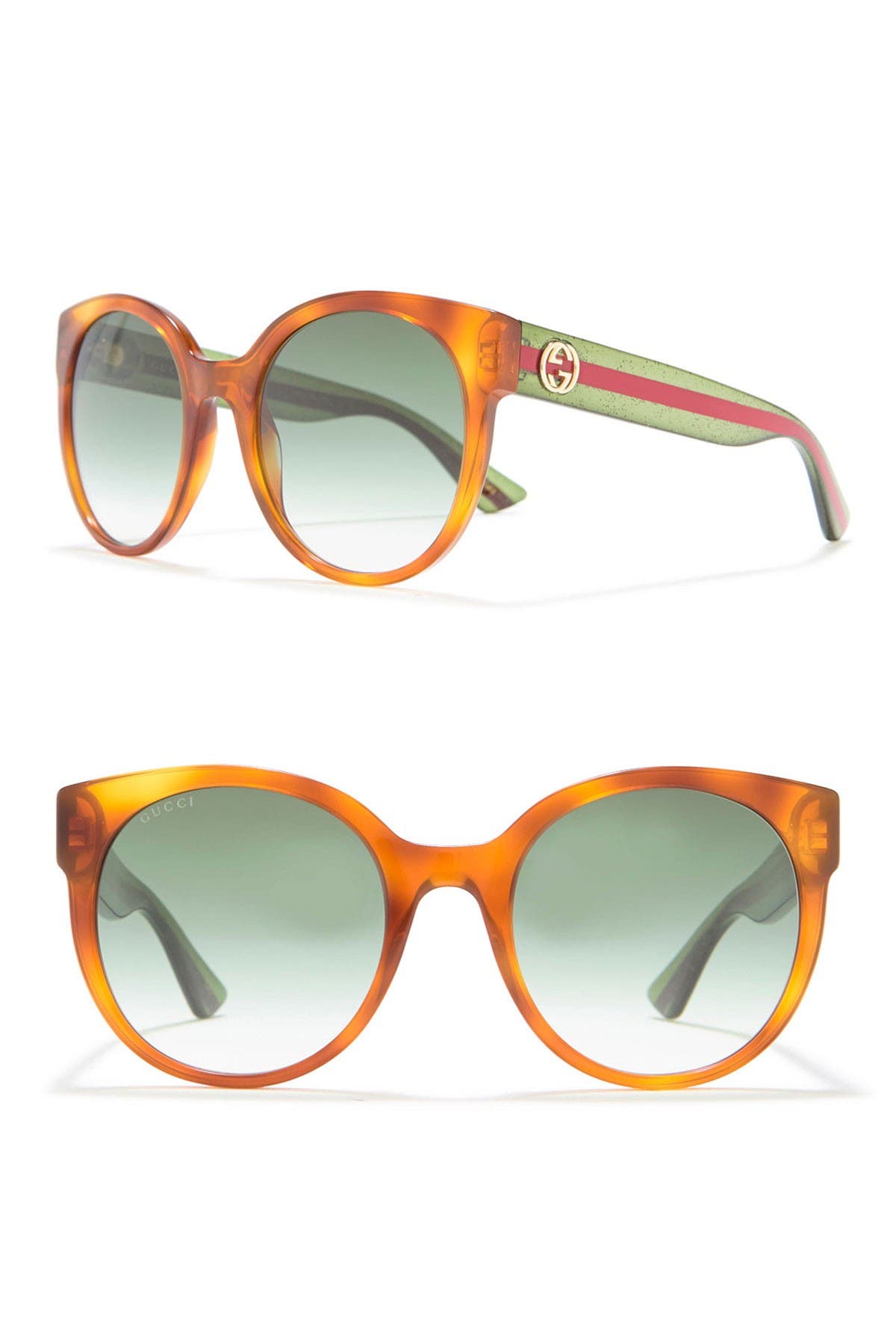 gucci 54mm round sunglasses