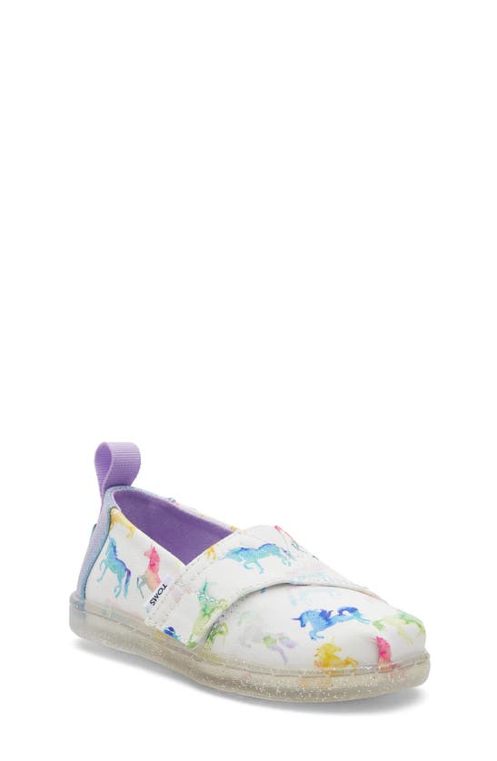 Toms Alpargata Slip-on Sneaker In White