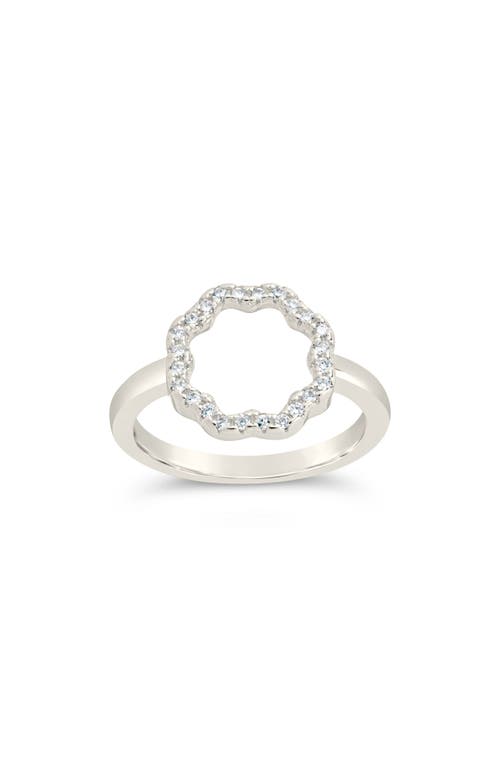 Sterling Forever Marisole Cubic Zirconia Ring in Silver at Nordstrom