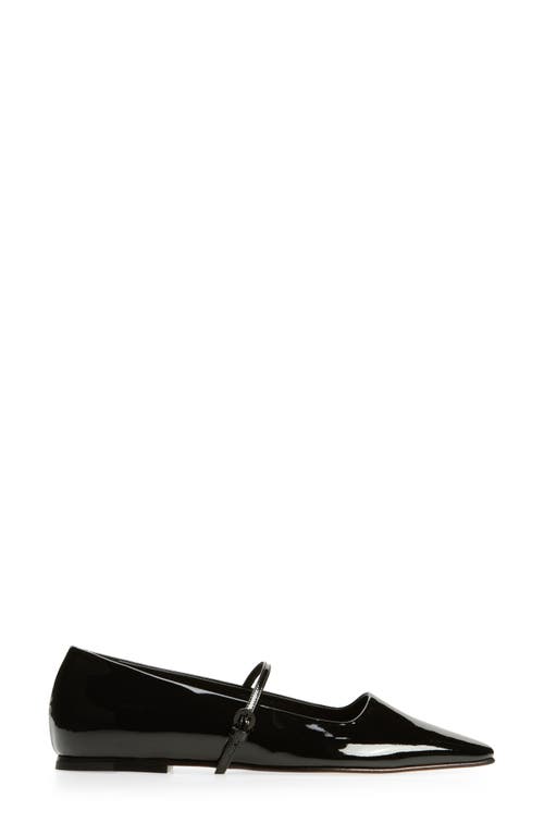 Shop Dear Frances Mary Jane Flat In Black Patent