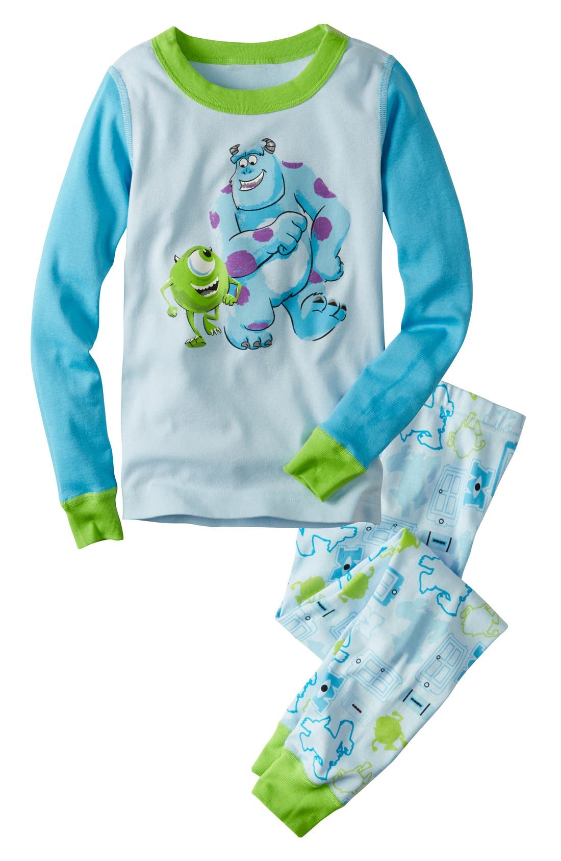 Hanna Andersson 'Monsters Inc.™' TwoPiece Organic Cotton Fitted