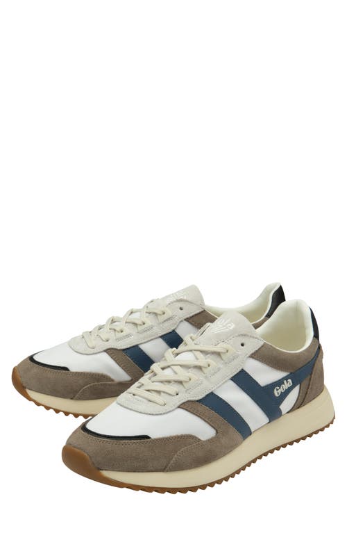 Gola Chicago Sneaker In Off White/rhino/moonlight