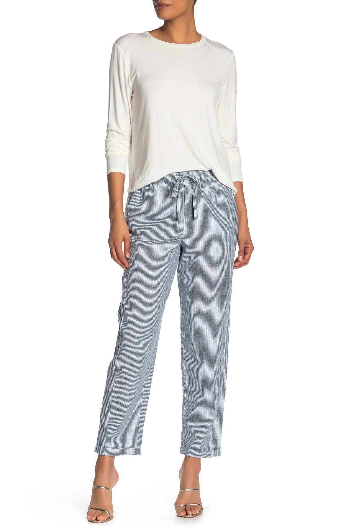 vince camuto striped pants