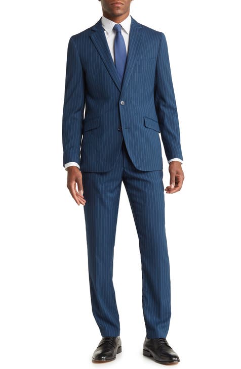 Pinstripe Two-Piece Suit