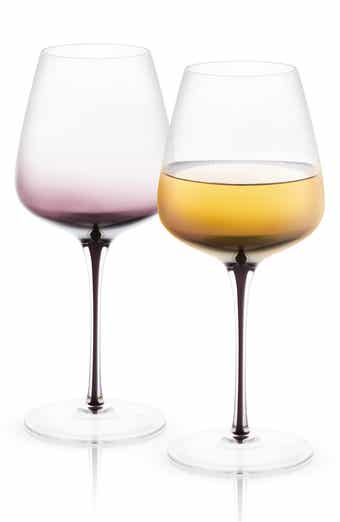 JoyJolt® 17oz. Layla Crystal White Wine Glasses, 8ct.