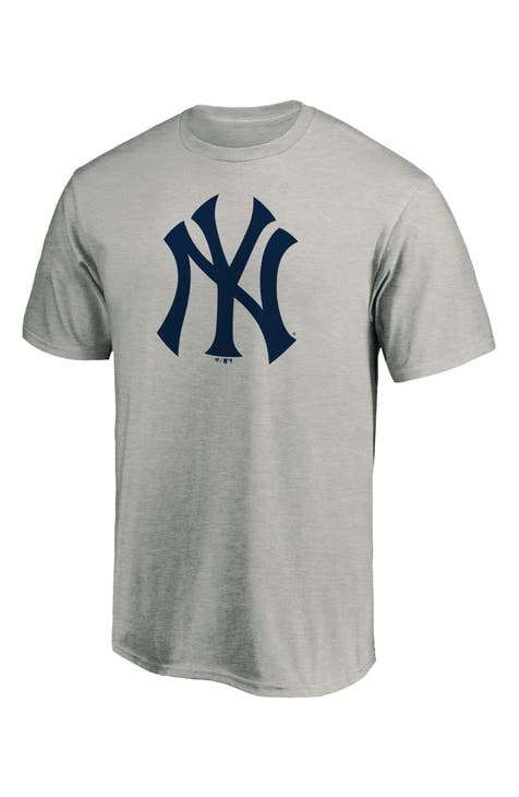 Men's Majestic Heathered Gray/Royal New York Yankees Big & Tall