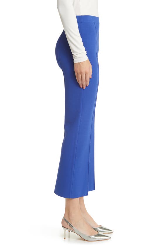 Theory Ankle Cut Flare Pants In Lupine