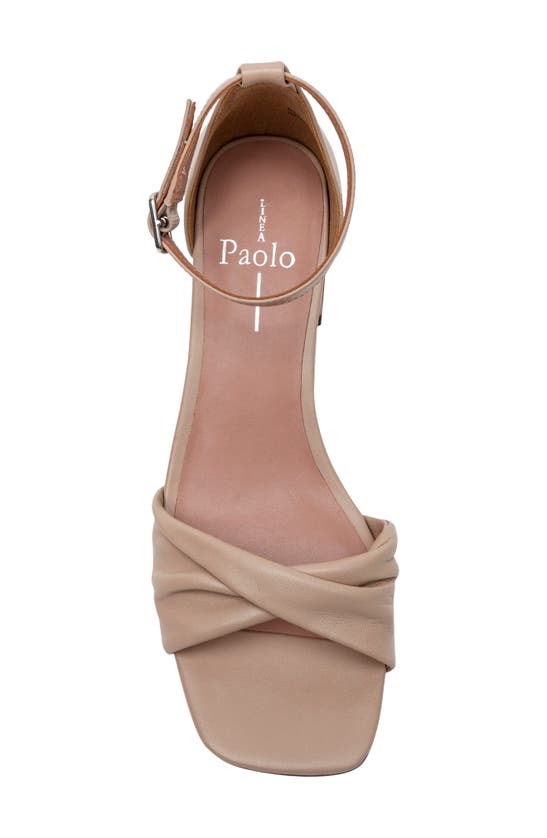 Shop Linea Paolo Evelina Sandal In Taupe