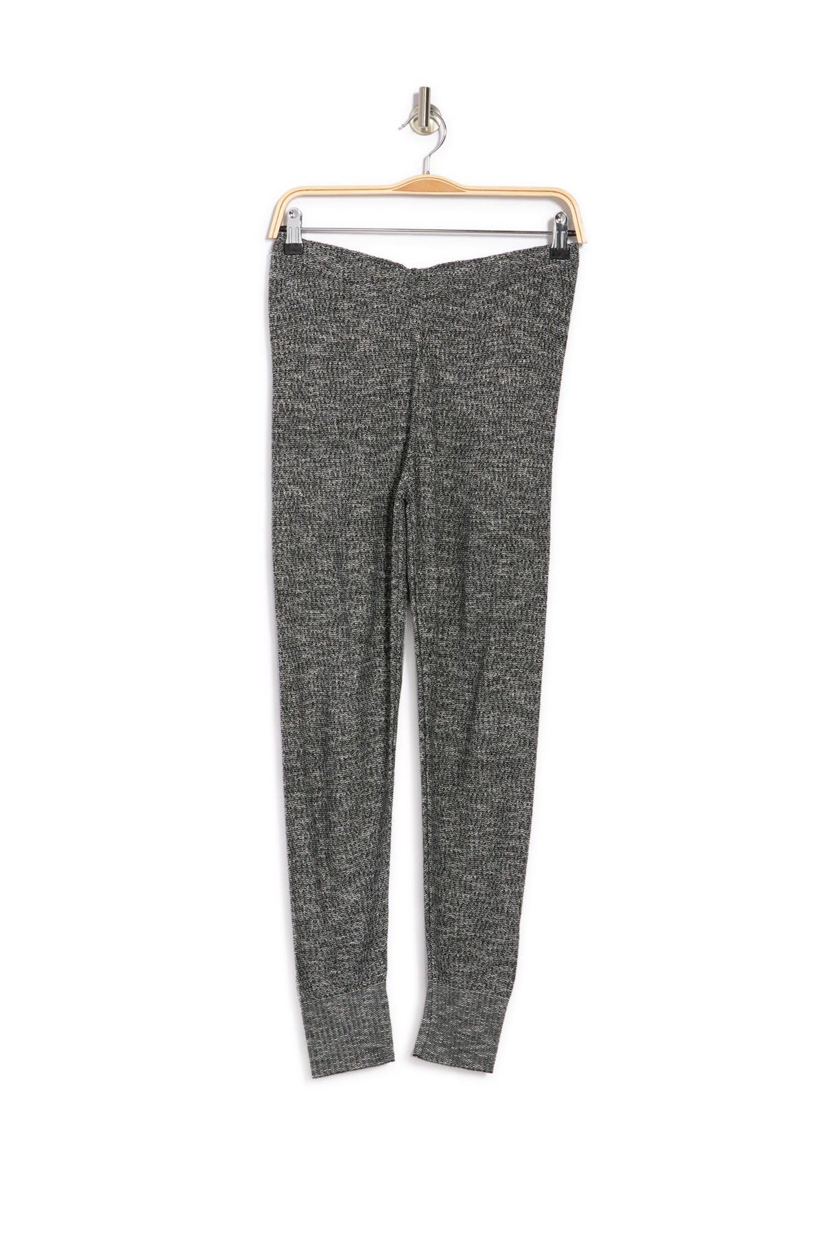 Abound Marled Knit Joggers In Black Stripe