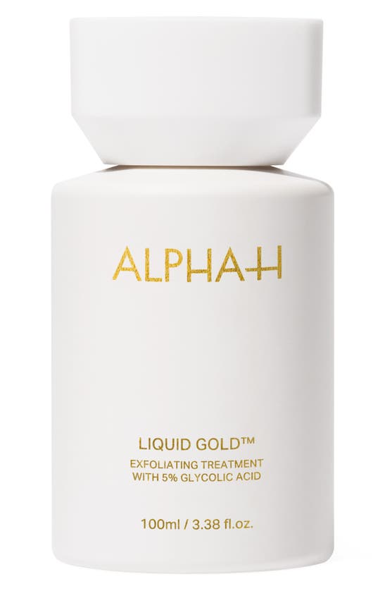 Alpha-h Liquid Gold Exfoliating Treatment With 5% Glycolic Acid, 3.4 oz In White
